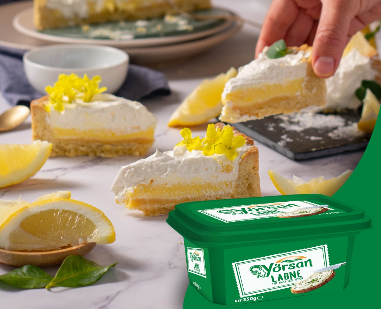 Limonlu Labne Cheesecake Nasıl Yapılır? 