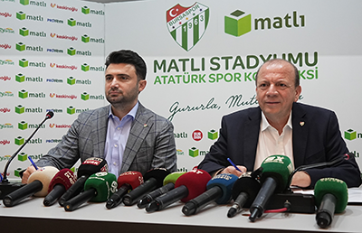 Bursa’nın markası Matlı, Atatürk Spor Kompleksi isim sponsoru oldu